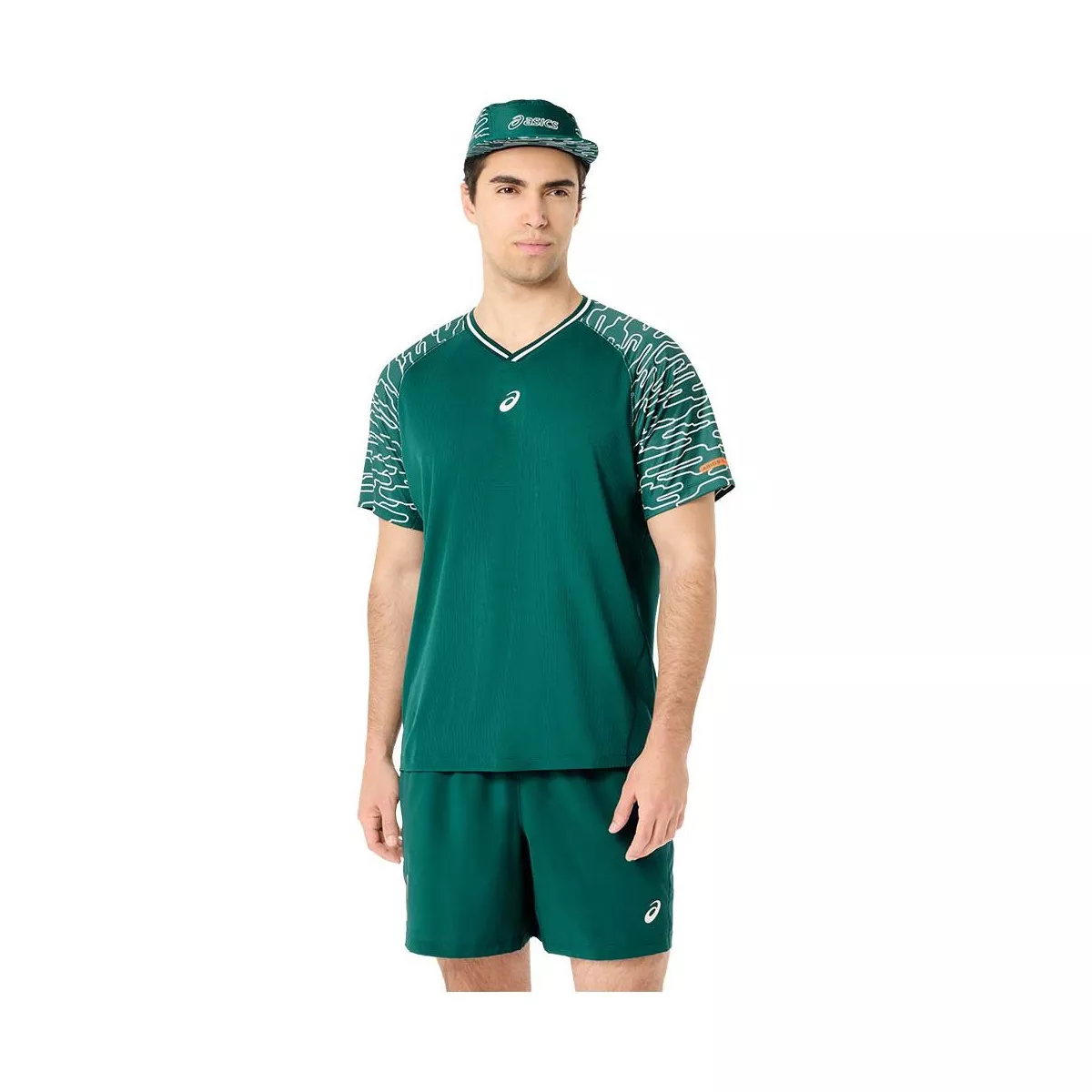 Asics Padel Court SS T-shirt Groen