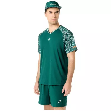 Asics Padel Court SS T-shirt Groen