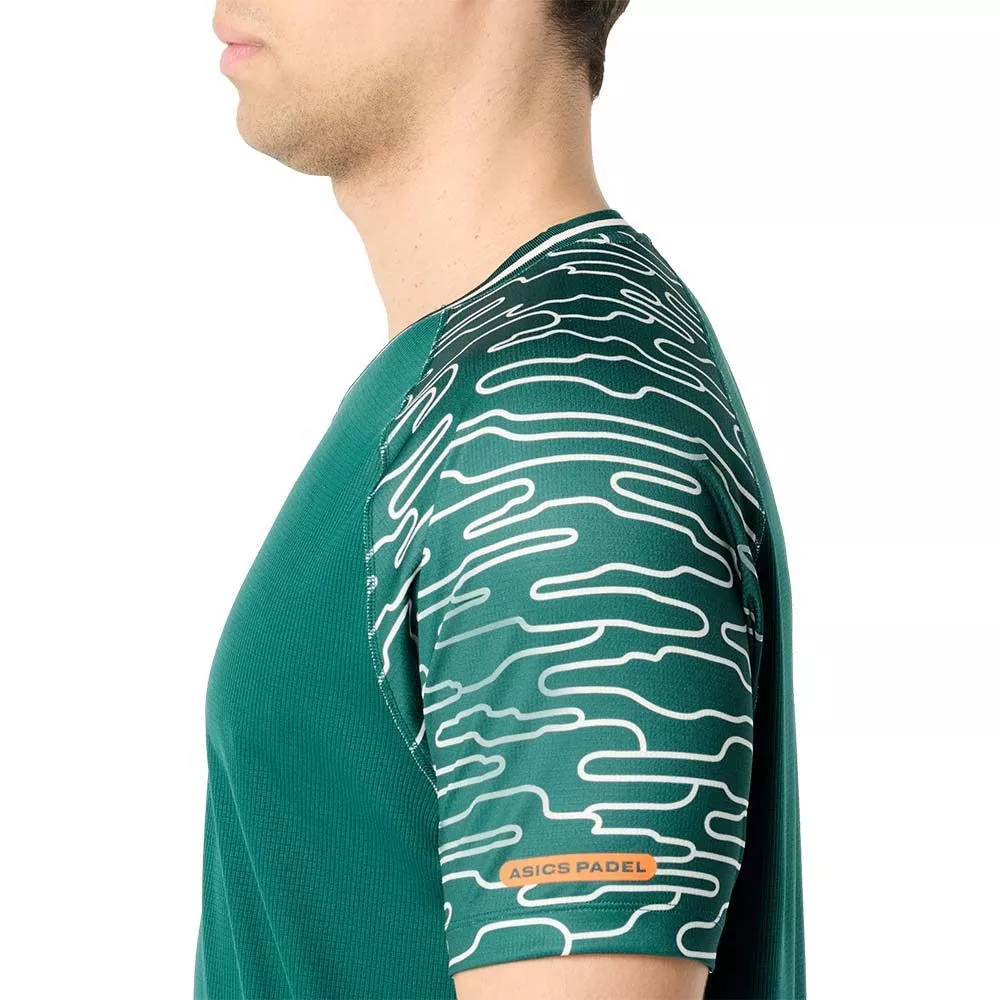 Asics Padel Court SS T-shirt Groen