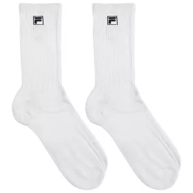 Fila Box Premium Crew Sokken 2-pack Wit