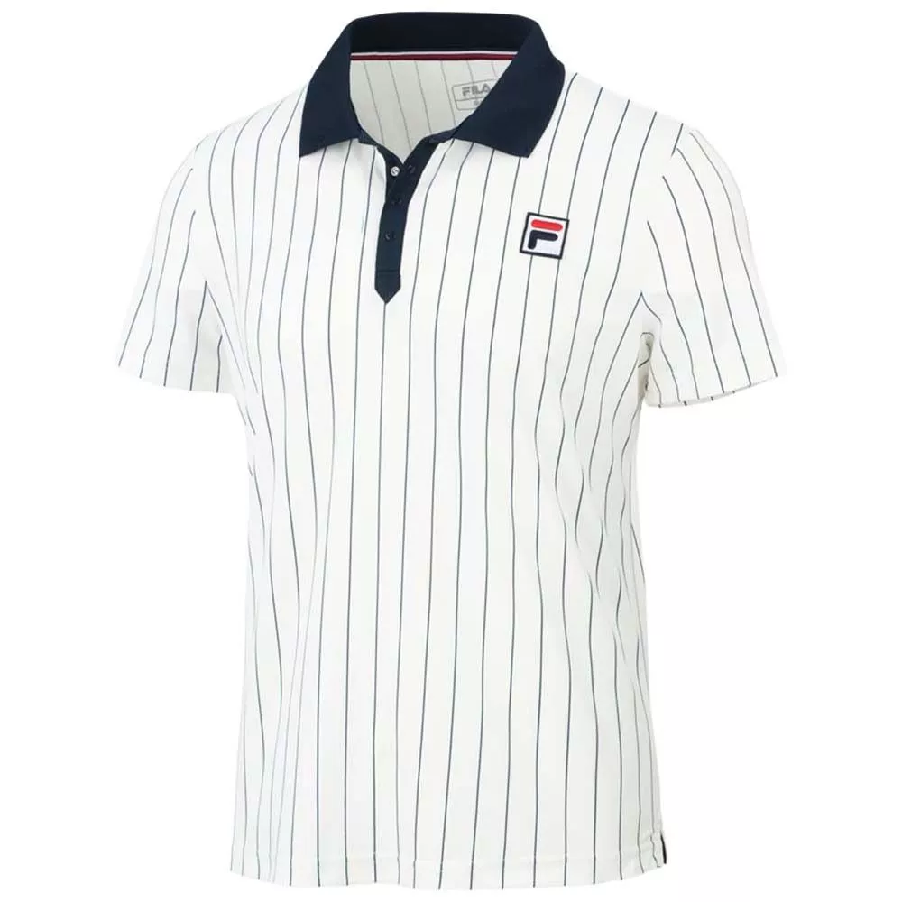 Fila Stripes Bjorn polo wit