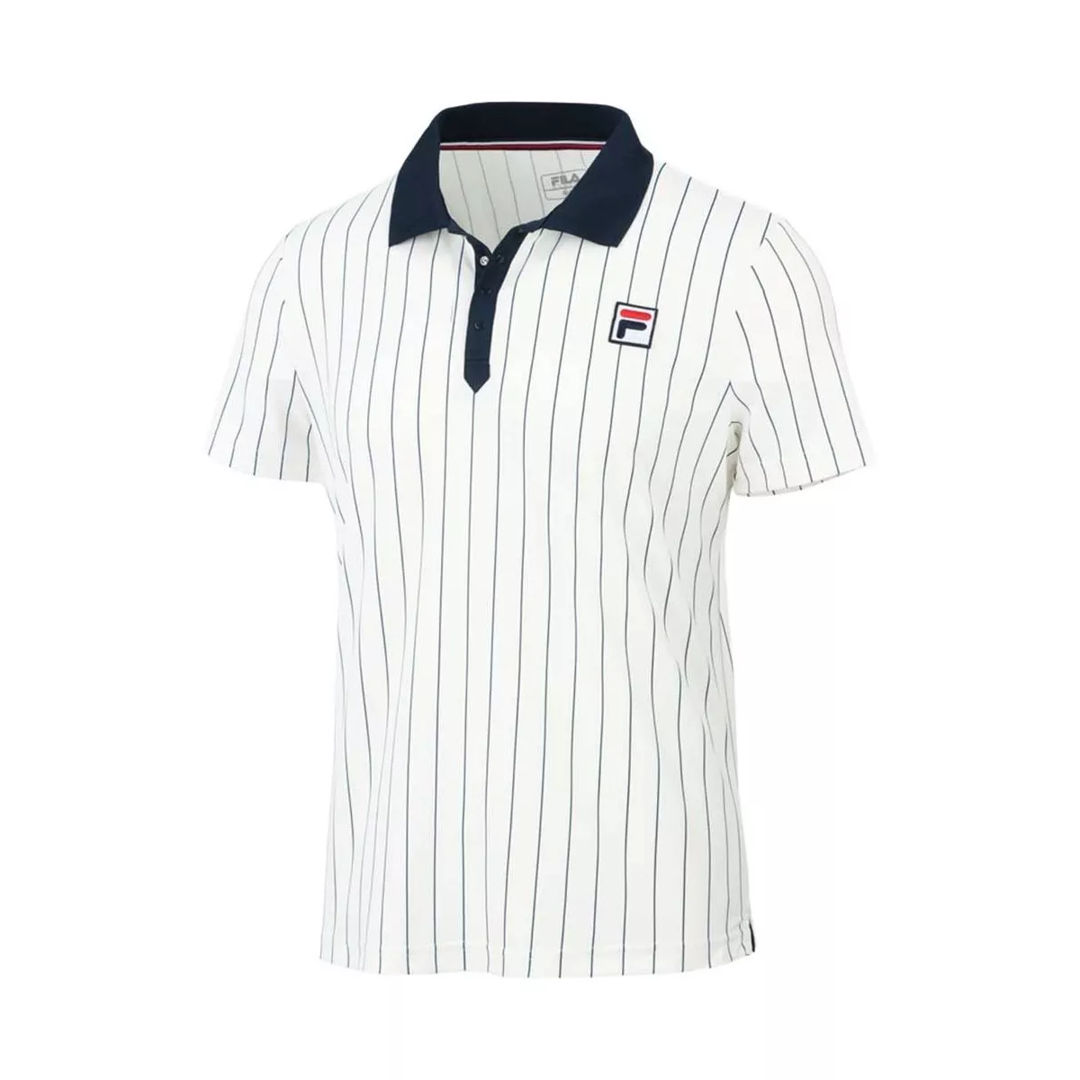 Fila Stripes Bjorn polo wit