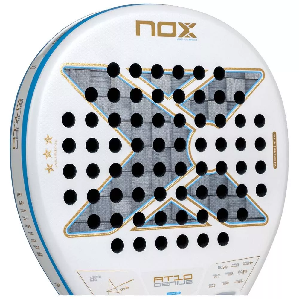 Nox AT10 Genius 18K Alum Buenos Aires 2026 Padelracket