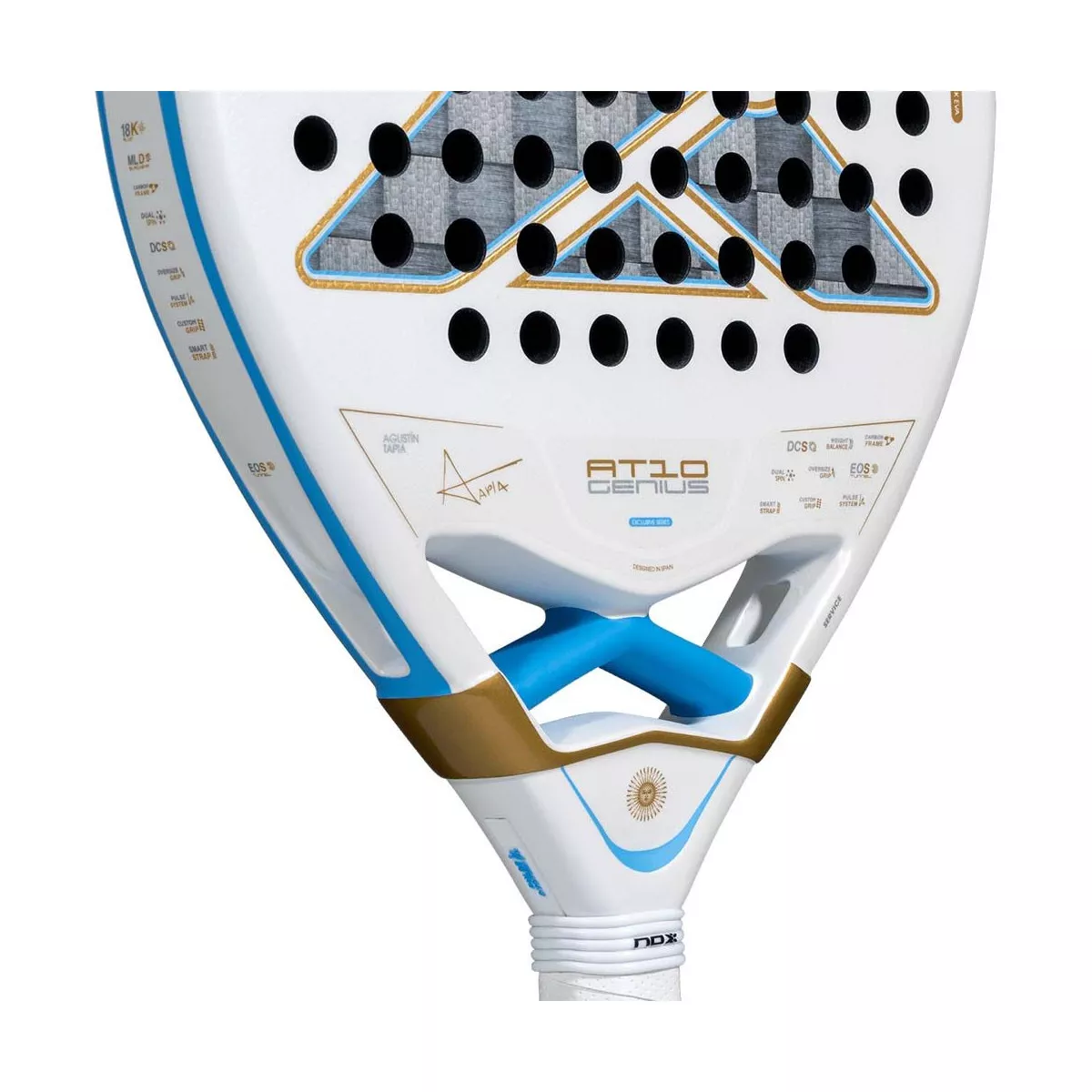 Nox AT10 Genius 18K Alum Buenos Aires 2026 Padelracket