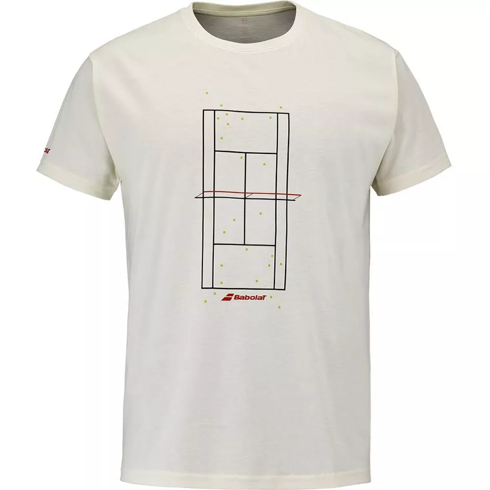 Babolat Exercise Message T-Shirt Cr&egrave;me