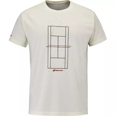 Babolat Exercise Message T-Shirt Cr&egrave;me