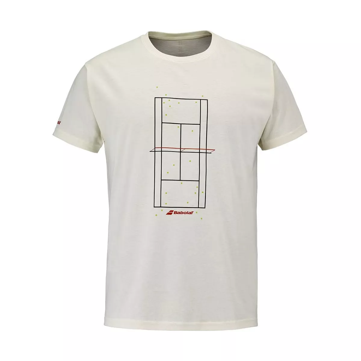Babolat Exercise Message T-Shirt Cr&egrave;me