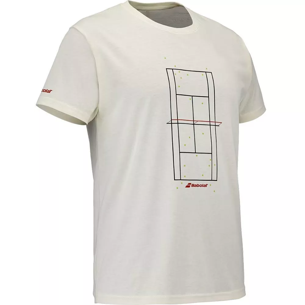 Babolat Exercise Message T-Shirt Cr&egrave;me