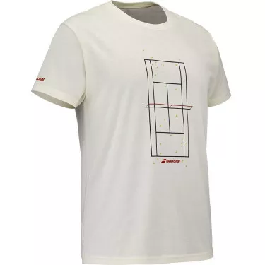 Babolat Exercise Message T-Shirt Cr&egrave;me