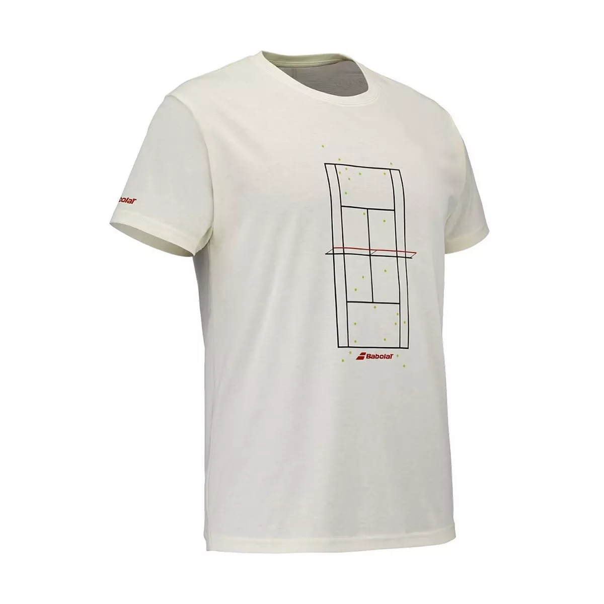 Babolat Exercise Message T-Shirt Cr&egrave;me