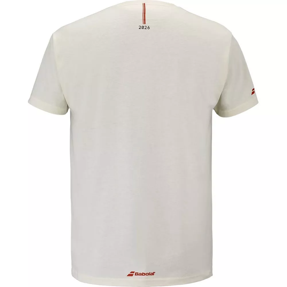 Babolat Exercise Message T-Shirt Cr&egrave;me