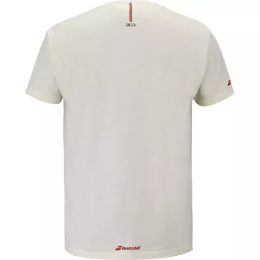 Babolat Exercise Message T-Shirt Cr&egrave;me