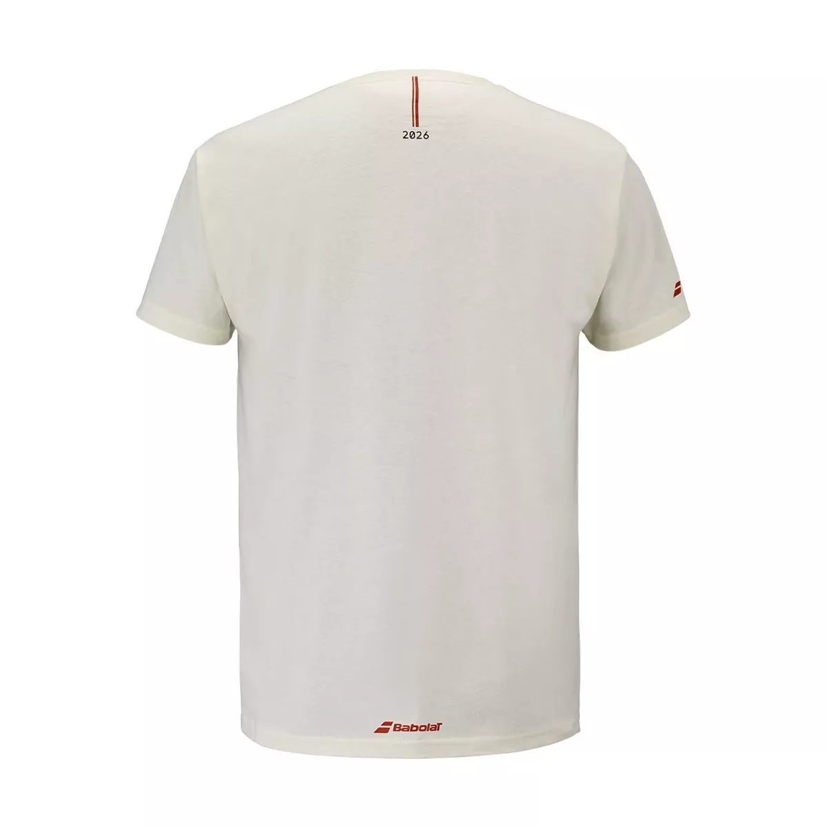 Babolat Exercise Message T-Shirt Cr&egrave;me