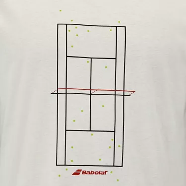Babolat Exercise Message T-Shirt Cr&egrave;me