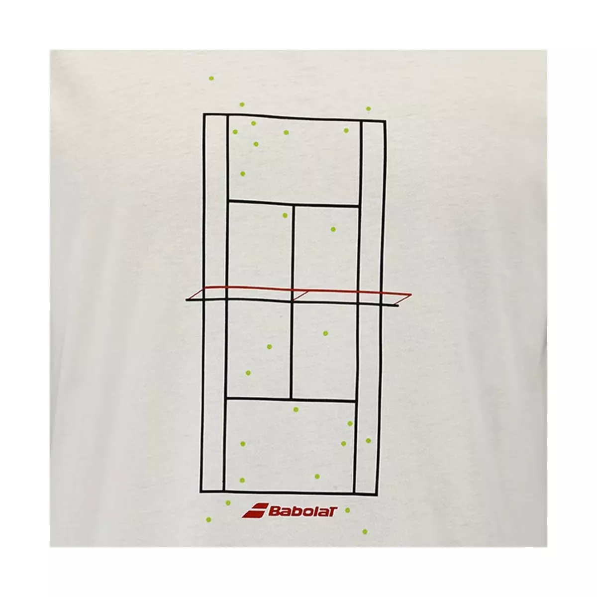 Babolat Exercise Message T-Shirt Cr&egrave;me
