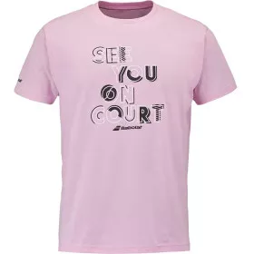 Babolat Exercise Message T-shirt roze