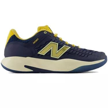 New Balance Fresh Foam X CT-Rally v2 tennisschoenen marineblauw / geel