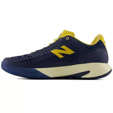 New Balance Fresh Foam X CT-Rally v2 tennisschoenen marineblauw / geel