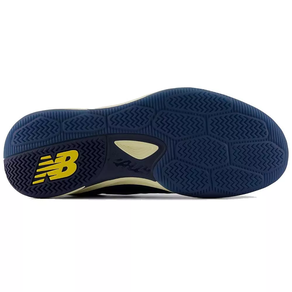 New Balance Fresh Foam X CT-Rally v2 tennisschoenen marineblauw / geel