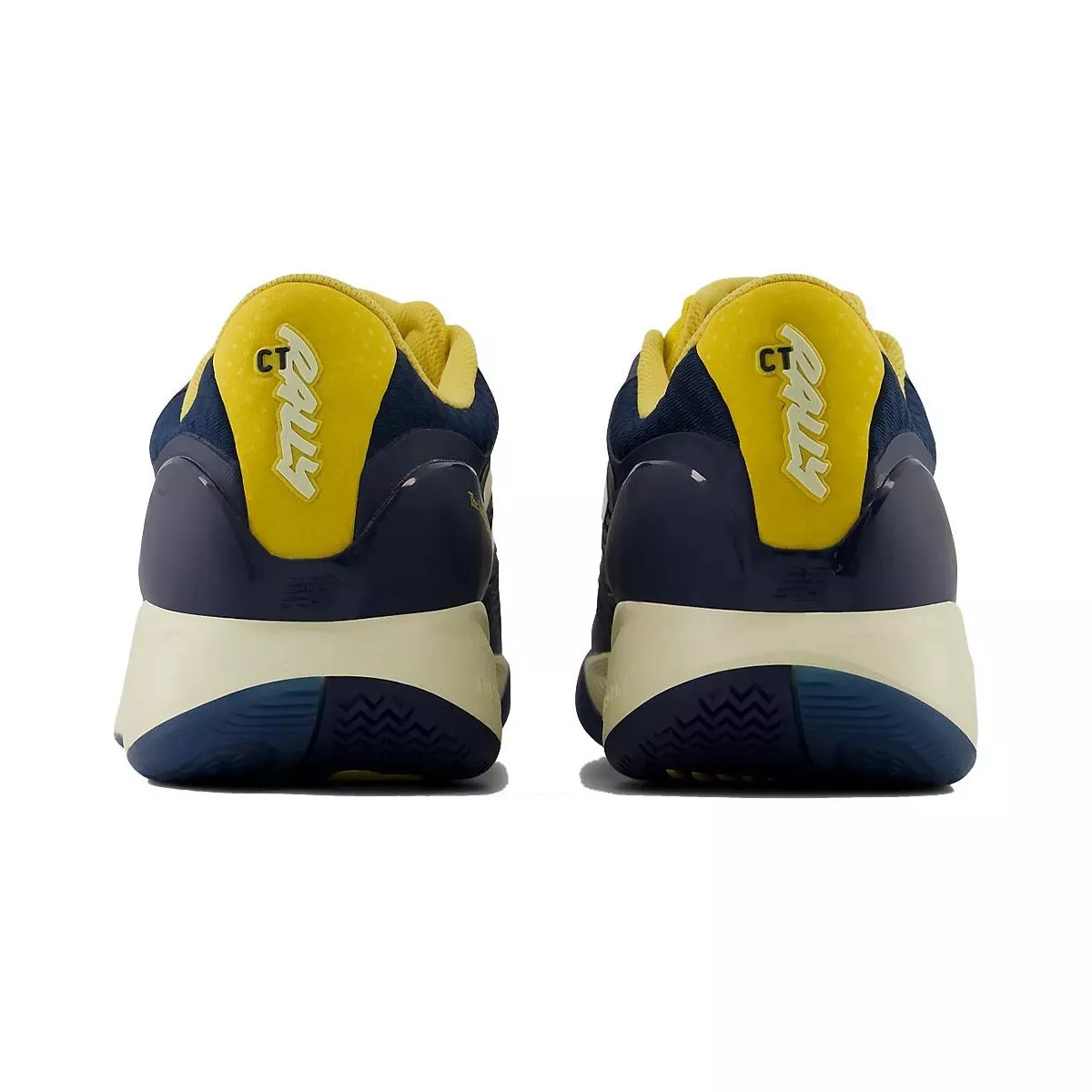 New Balance Fresh Foam X CT-Rally v2 tennisschoenen marineblauw / geel
