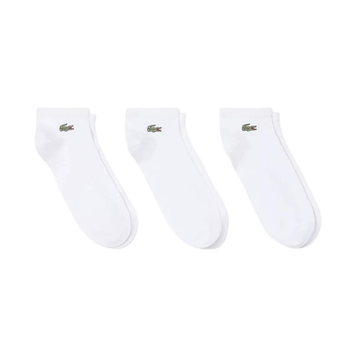 Lacoste Sport Short Sokken Wit (3 paar)