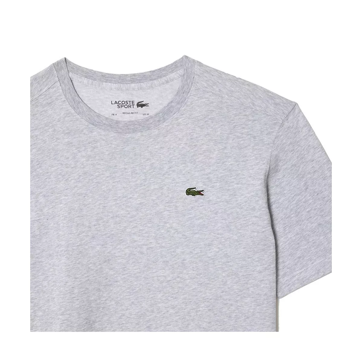 Lacoste Sport Ultra Dry katoenen T-shirt grijs