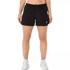 Asics Court 2-n-1 short dames zwart