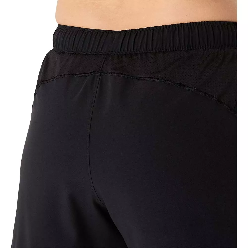Asics Court 2-n-1 short dames zwart