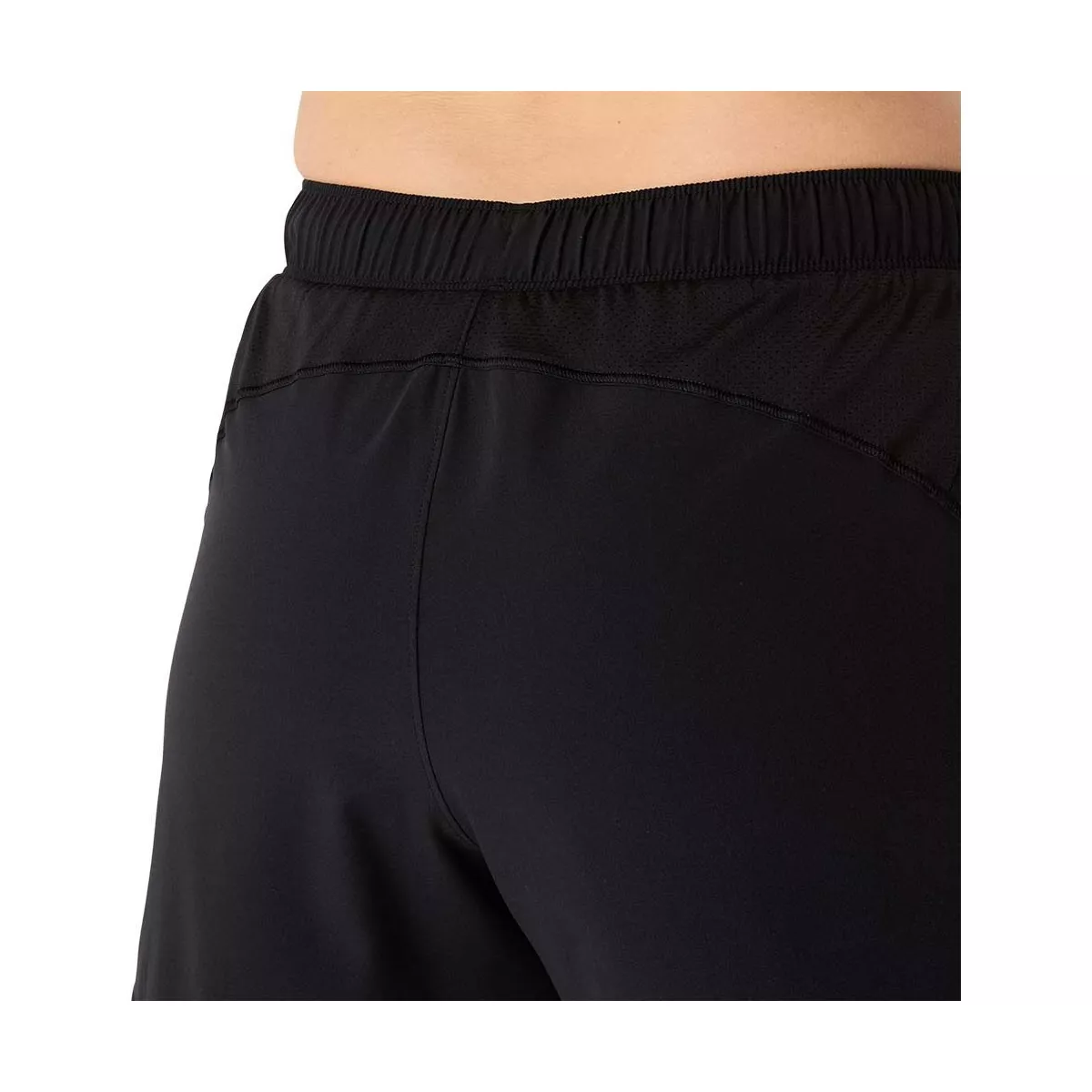 Asics Court 2-n-1 short dames zwart