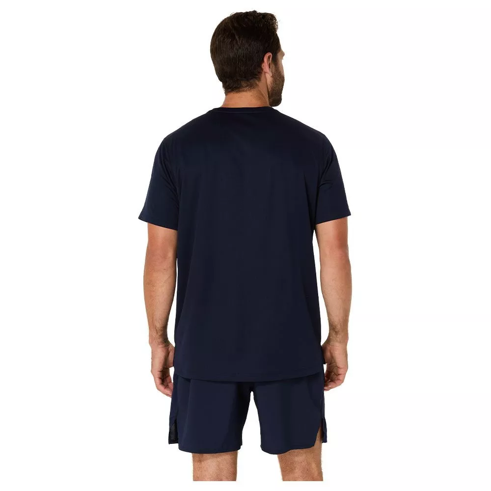 Asics Core SS T-shirt marineblauw
