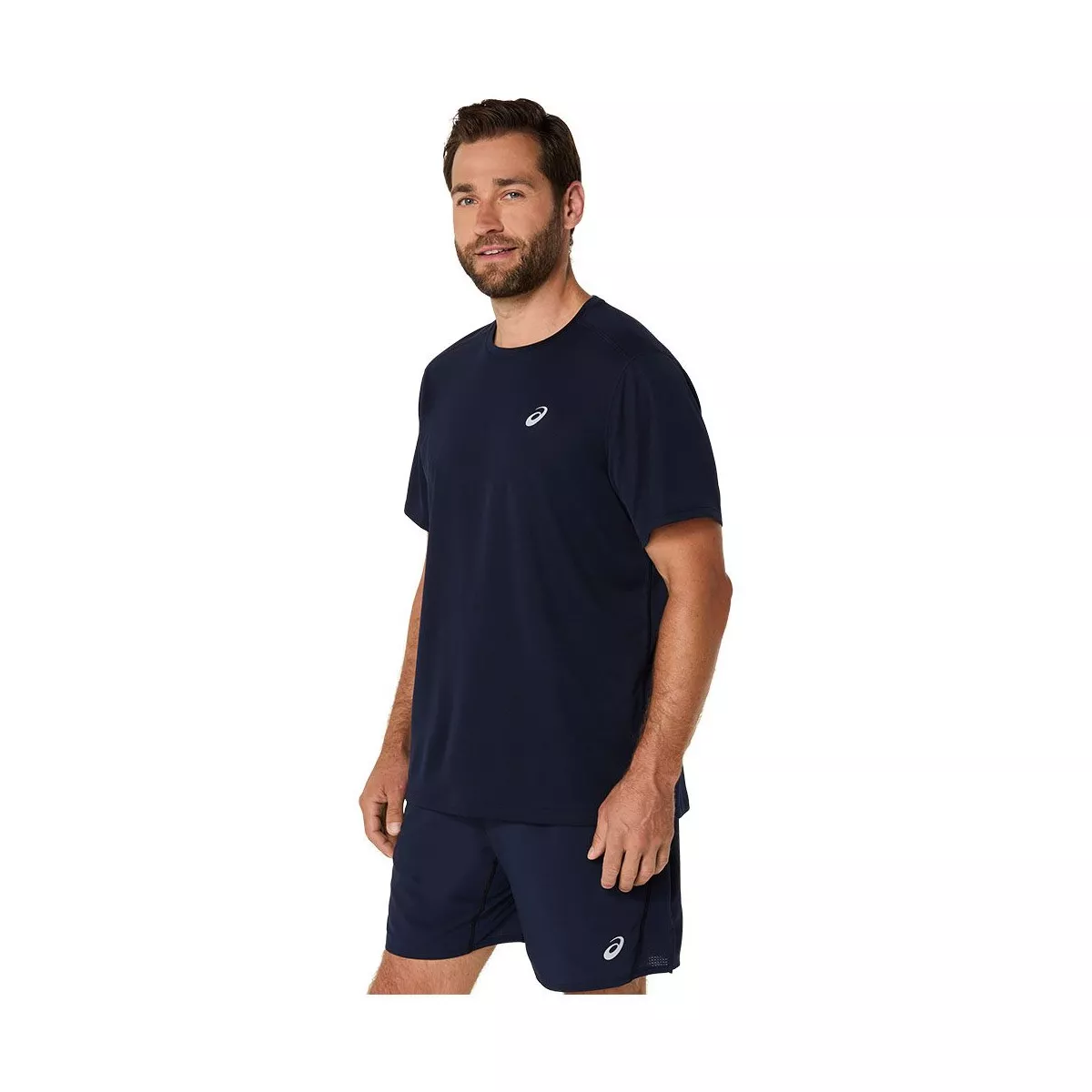 Asics Core SS T-shirt marineblauw