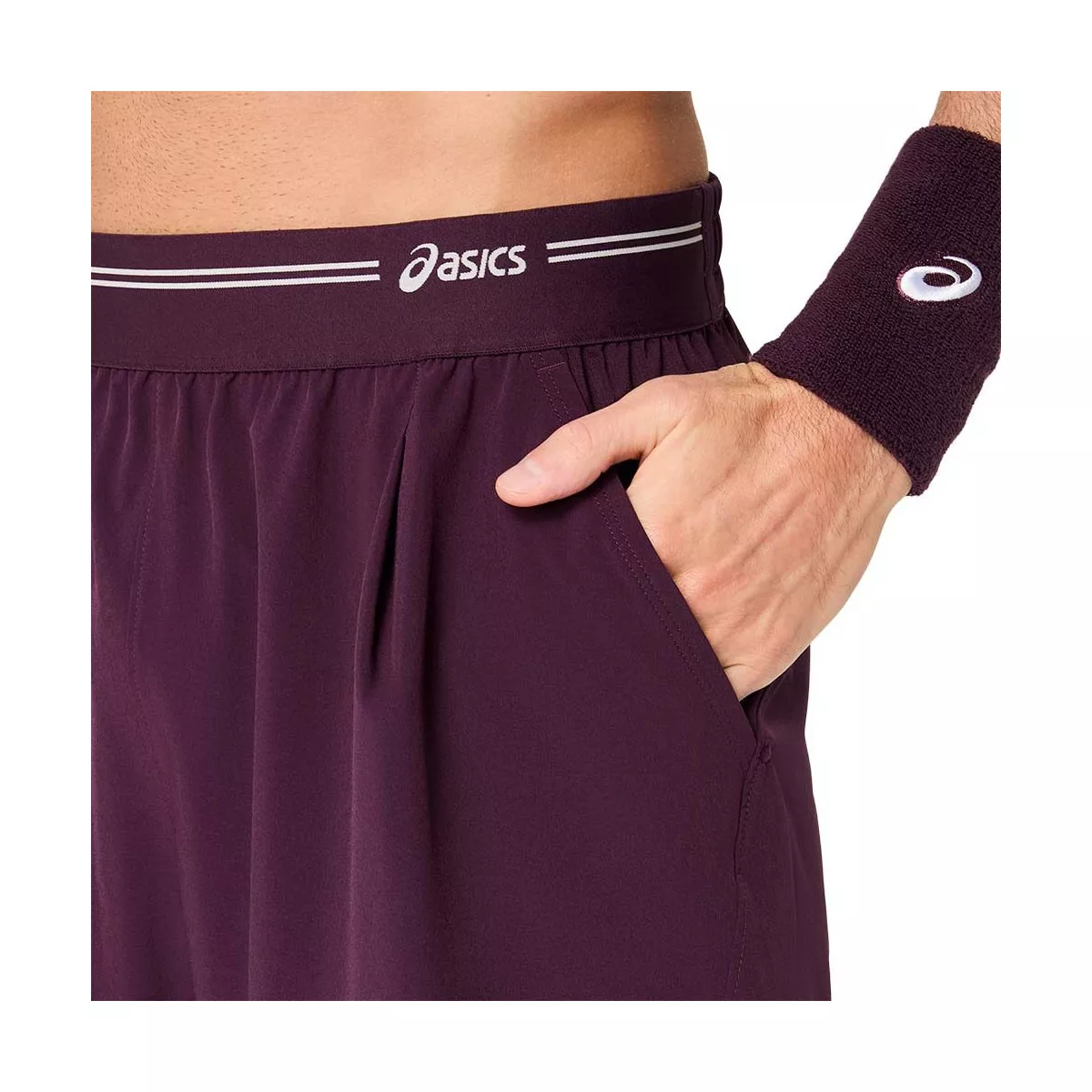 Asics Game short paars