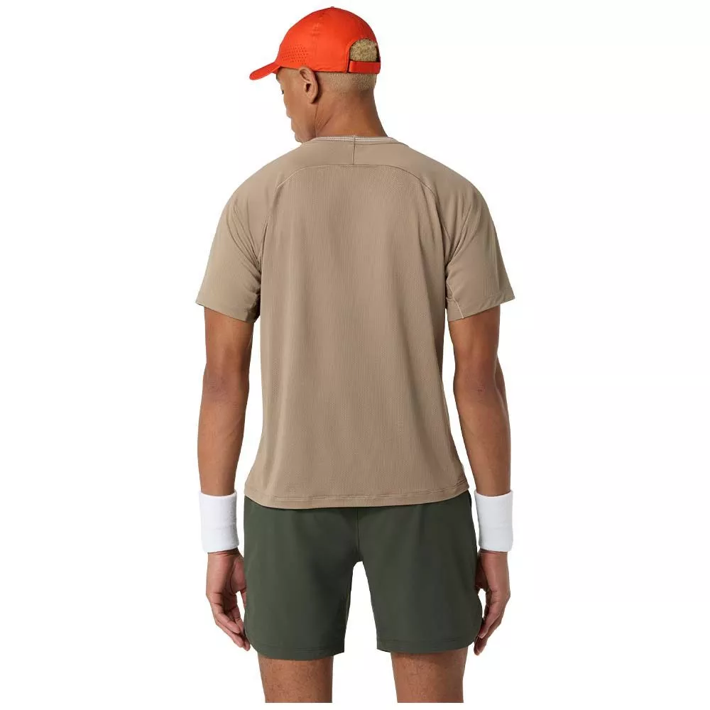 Asics Game SS T-shirt grijsbeige