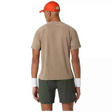 Asics Game SS T-shirt grijsbeige