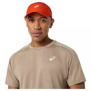 Asics Game SS T-shirt grijsbeige