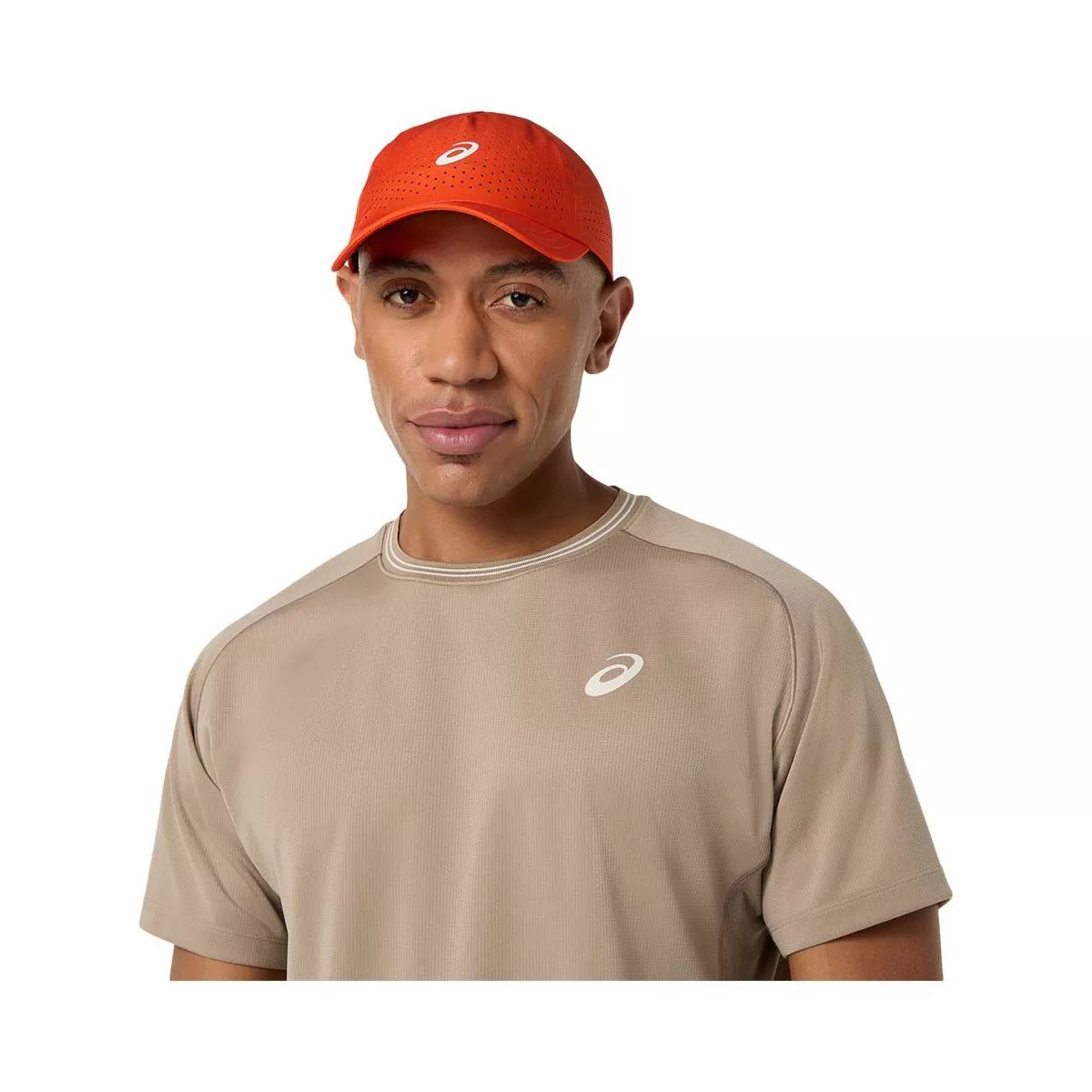 Asics Game SS T-shirt grijsbeige