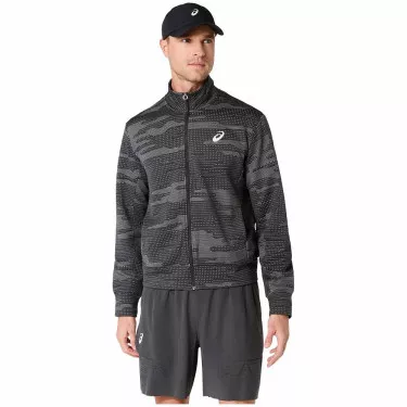 Asics Match Night Energy jas zwart / grijs