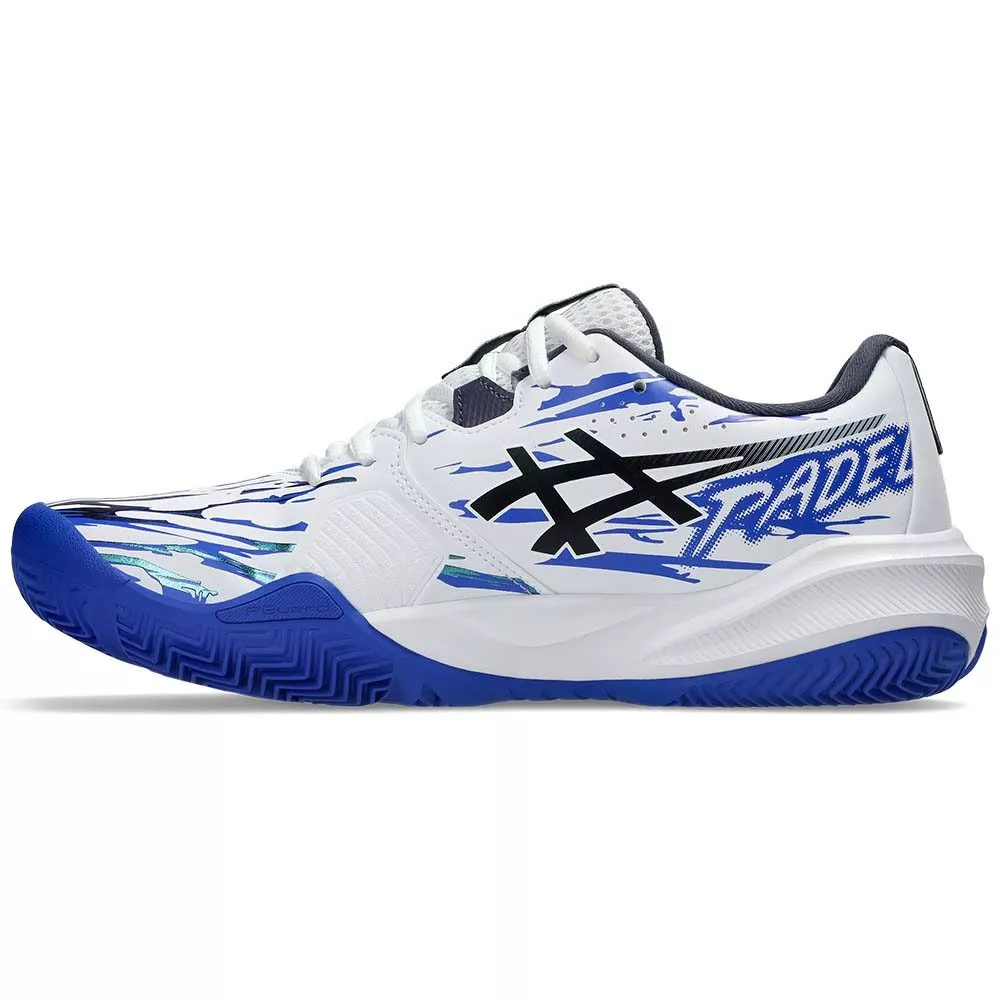 Asics Gel Challenger 15 L.E. padelschoenen wit / blauw