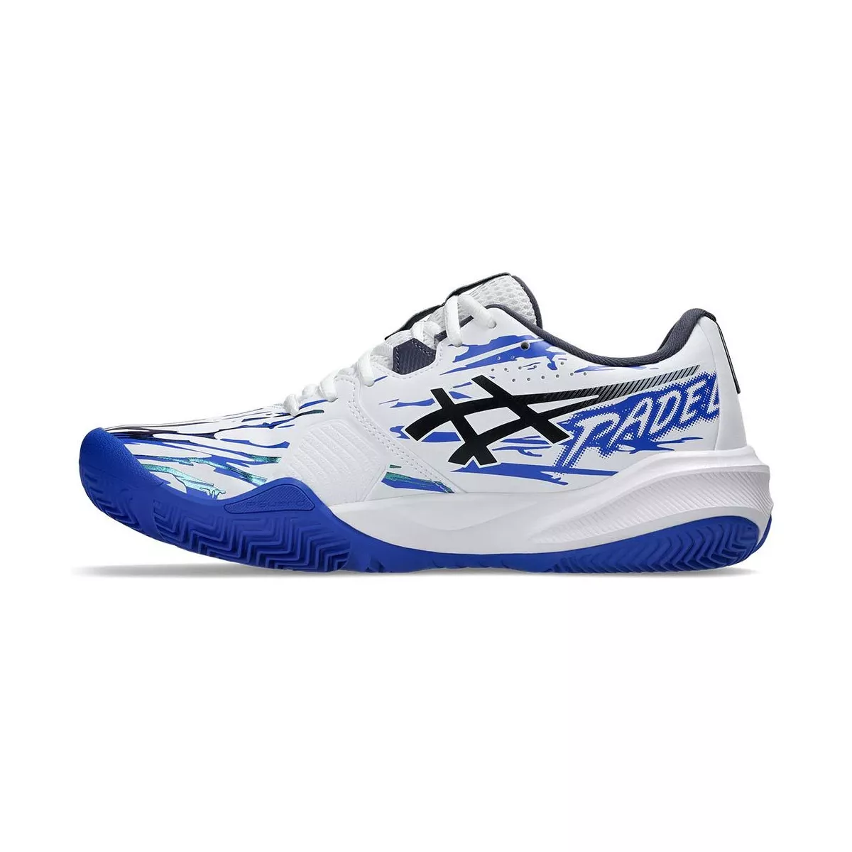 Asics Gel Challenger 15 L.E. padelschoenen wit / blauw