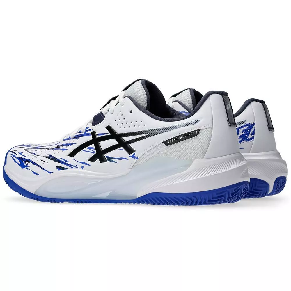 Asics Gel Challenger 15 L.E. padelschoenen wit / blauw