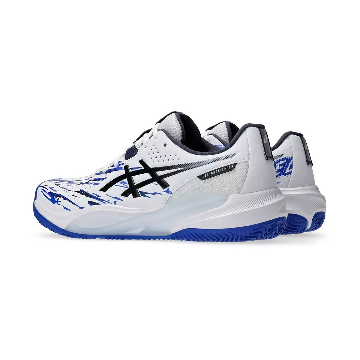 Asics Gel Challenger 15 L.E. padelschoenen wit / blauw