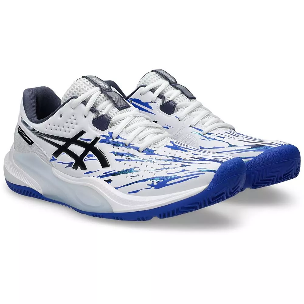 Asics Gel Challenger 15 L.E. padelschoenen wit / blauw