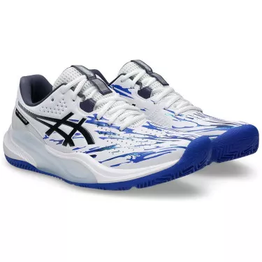 Asics Gel Challenger 15 L.E. padelschoenen wit / blauw