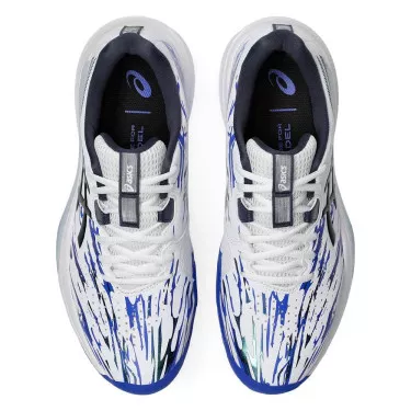 Asics Gel Challenger 15 L.E. padelschoenen wit / blauw