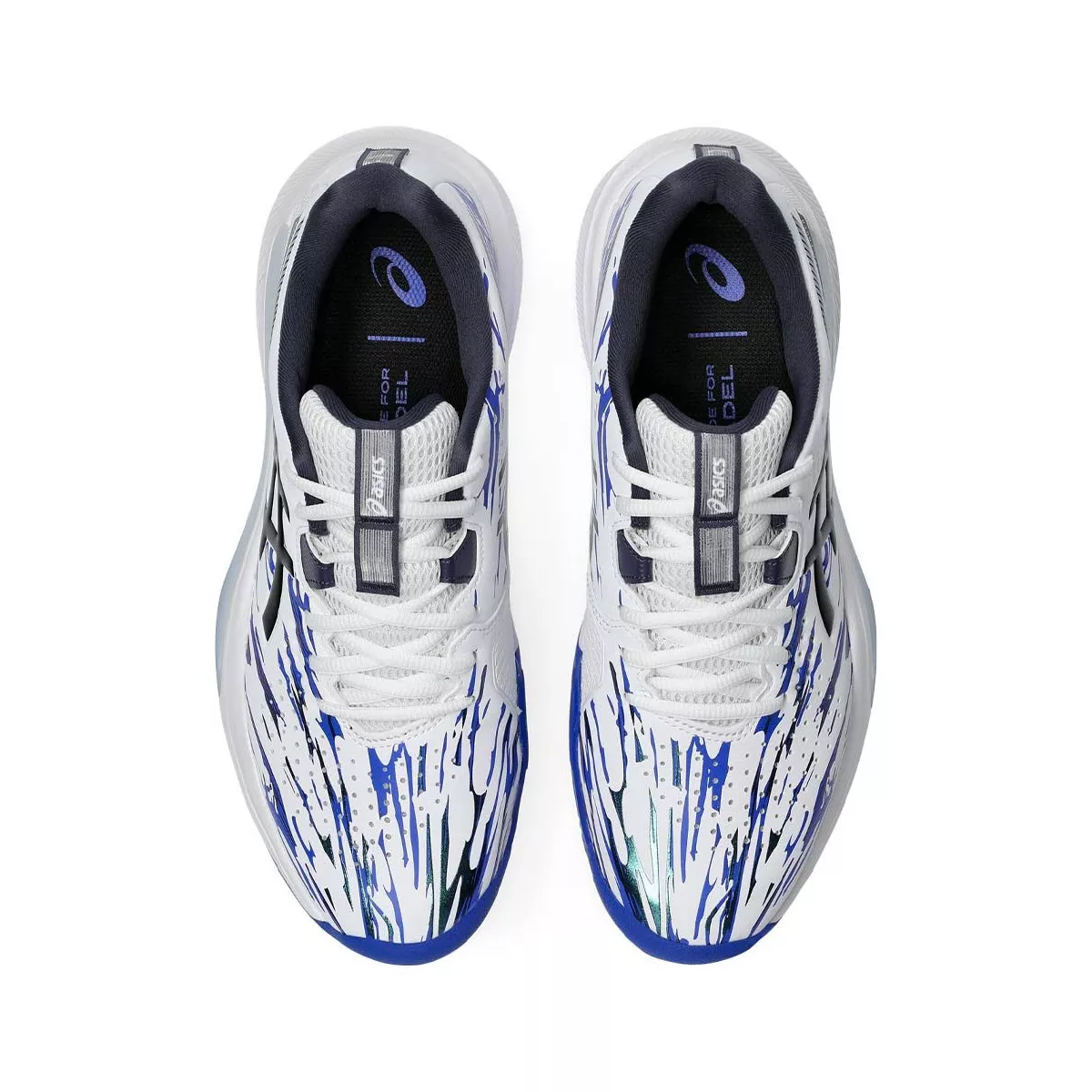 Asics Gel Challenger 15 L.E. padelschoenen wit / blauw