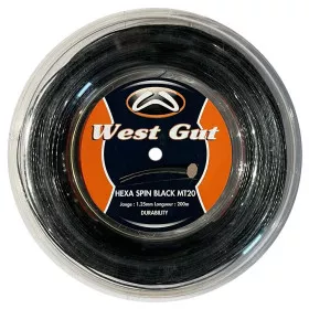 West Gut Hexa Spin Black MT20 snaarrol 200 m, tweede keus