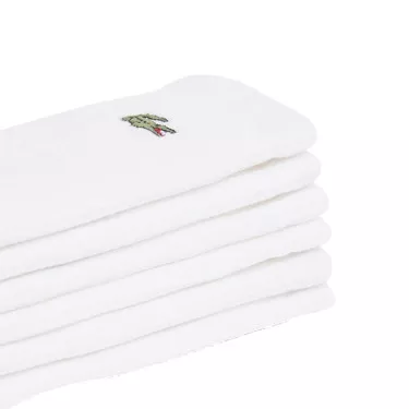 Lacoste Sport Lange Sokken Wit (3 paar)