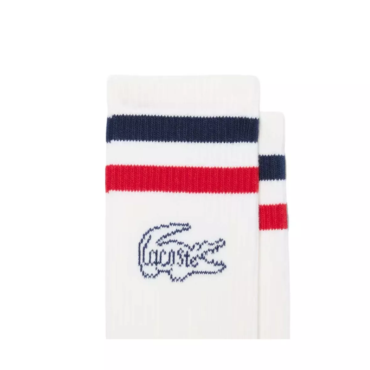 Lacoste Lange Sokken Wit (3-pack)