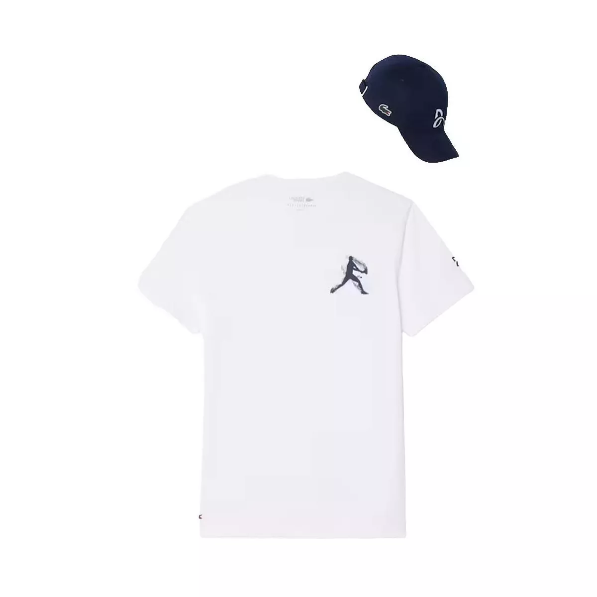 Lacoste Tennis x Novak Djokovic pack T-shirt + pet wit