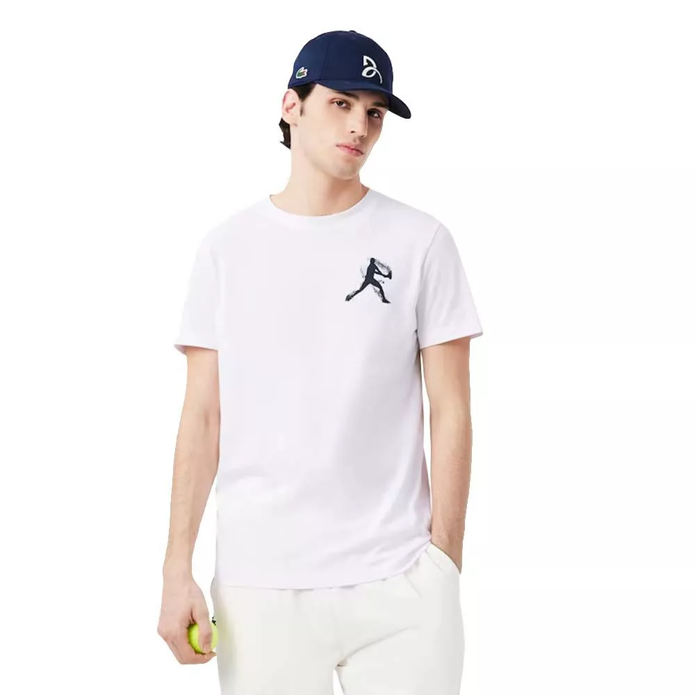 Lacoste Tennis x Novak Djokovic pack T-shirt + pet wit
